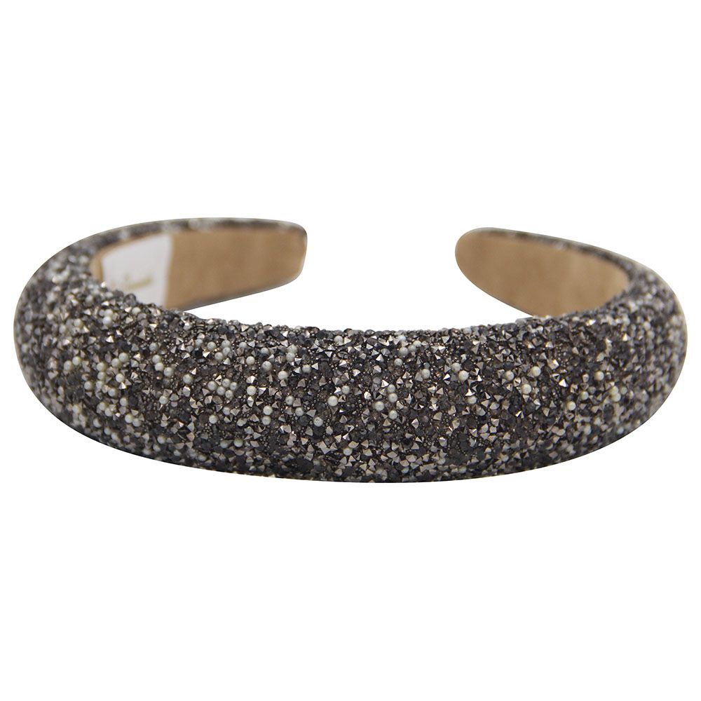 D' Daniela - Girls Retro Headband - Grey