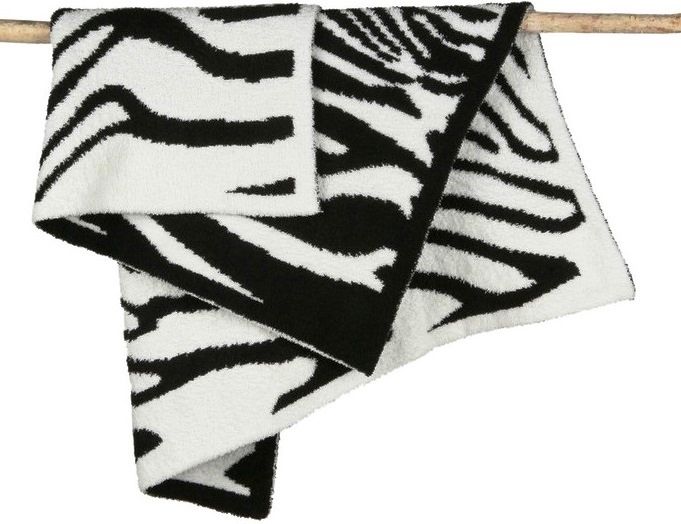 Barefoot Dreams® In The Wild Receiving Blanket - Zebra