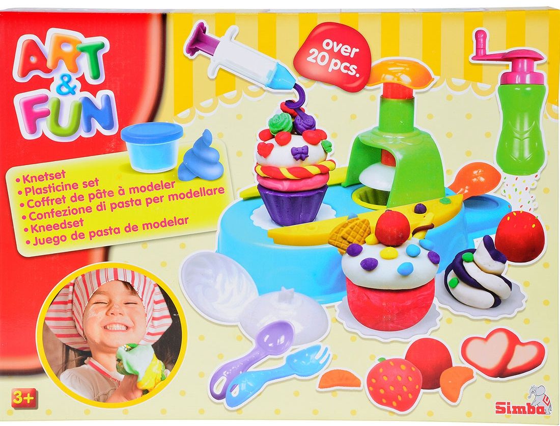 Art & Fun - Plastic Dough Cupcake