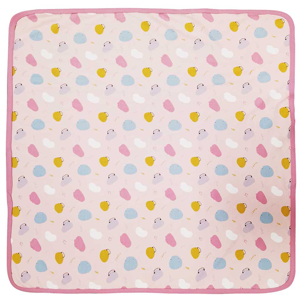 Smart Baby - Baby Girl Hooded Blanket - Light Pink