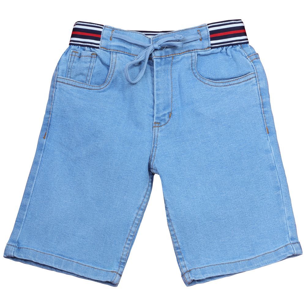 Nexgen Juniors - Boy Denim Jamaican Shorts - Light Blue