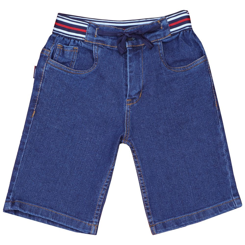 Nexgen Juniors - Boy Denim Jamaican Shorts - Navy Blue