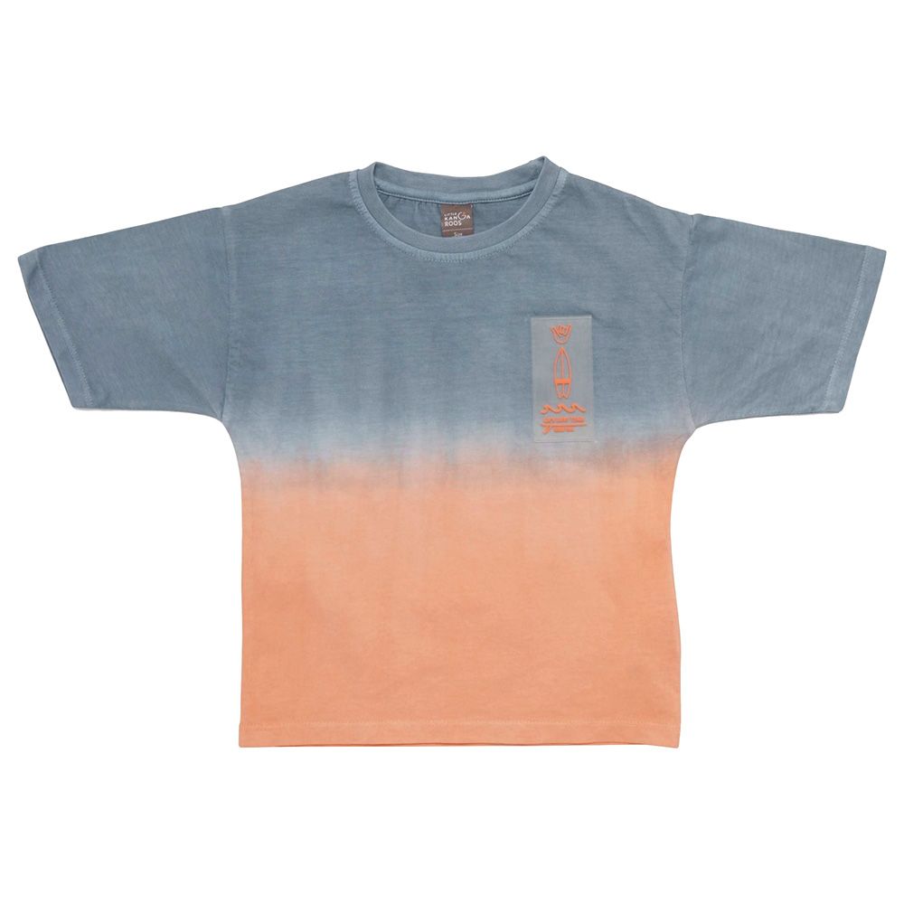 Little Kangaroos - Boy Half Sleeve Drop Shoulder T-Shirt - Multi