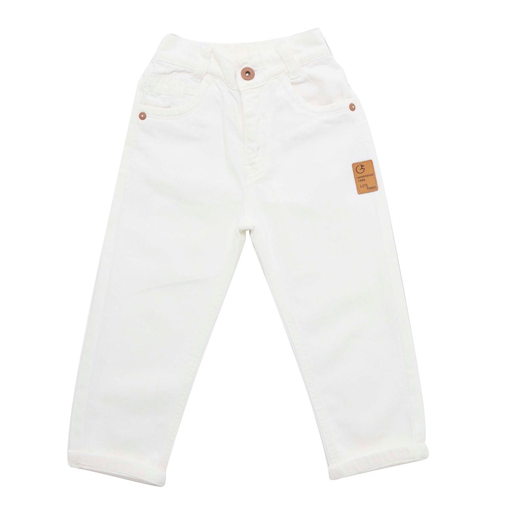 Little Kangaroos - Boy Denim Jeans - White