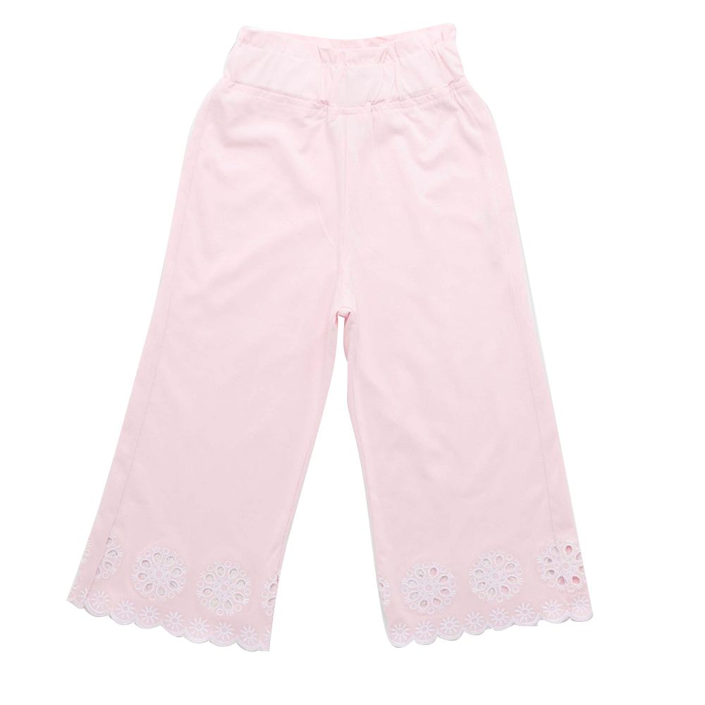 Little Kangaroos - Girl Flared Pants - Pink