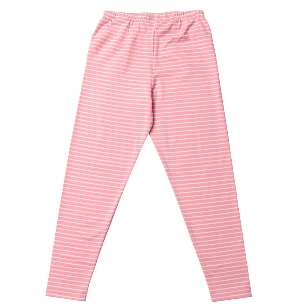 Nexgen Girls - Striped Leggings - Light Pink