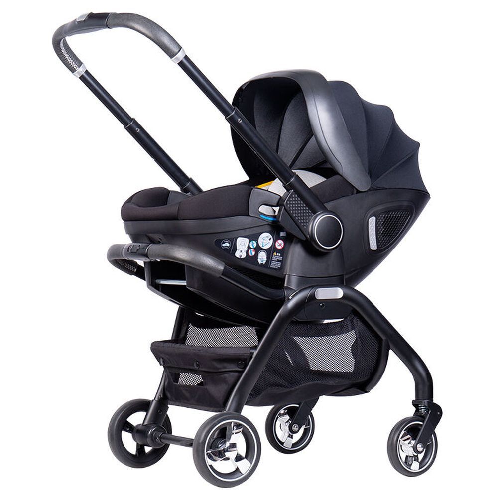 Bumble & Bird - NestEase 5-in-1 Car Seat Stroller - Black