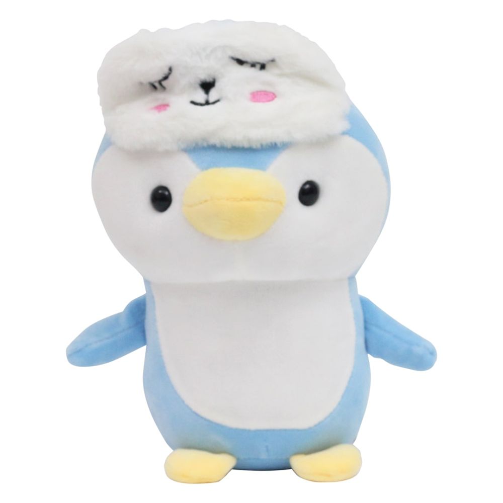 Toto Toys - Plush Soft Toy - Penguin - Blue - 23 cm