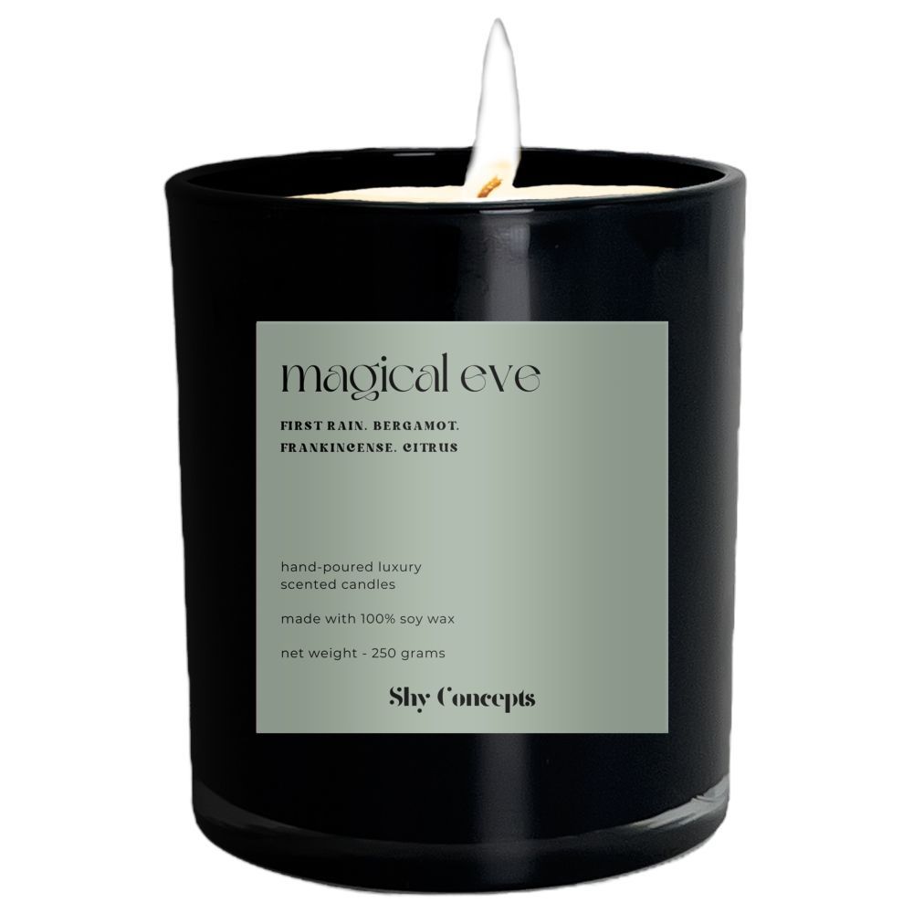 Shy Concepts - Luxury Scented Candle - Magical Eve - Black