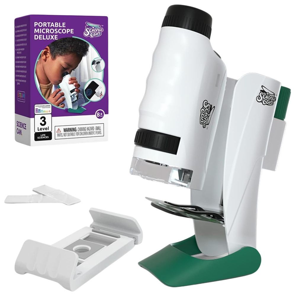 Science Can - 3-In-1 Portable Microscope