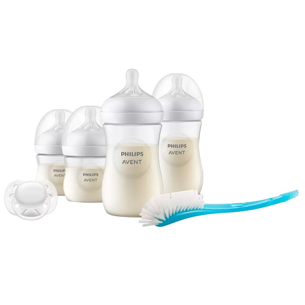 Philips Avent - Natural 3.0 Feeding Newborn Starter 13 pcs Set - Clear