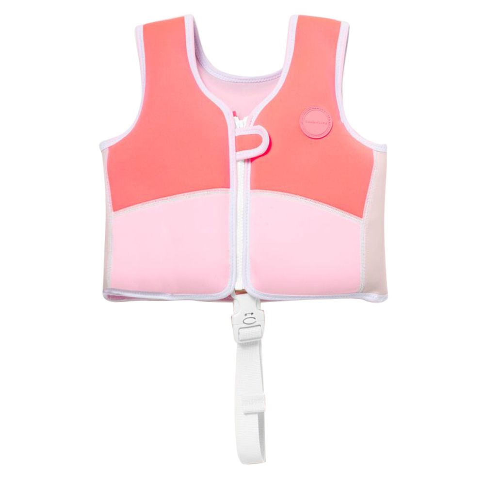 Sunnylife - Melody The Mermaid Swim Vest - Neon Strawberry