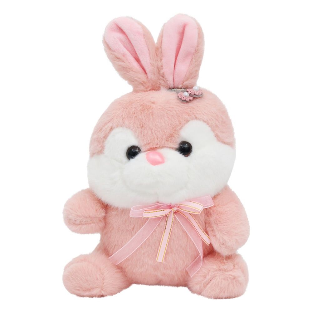 Toto Toys - Plush Soft Toy - Bunny - Pink - 23 cm