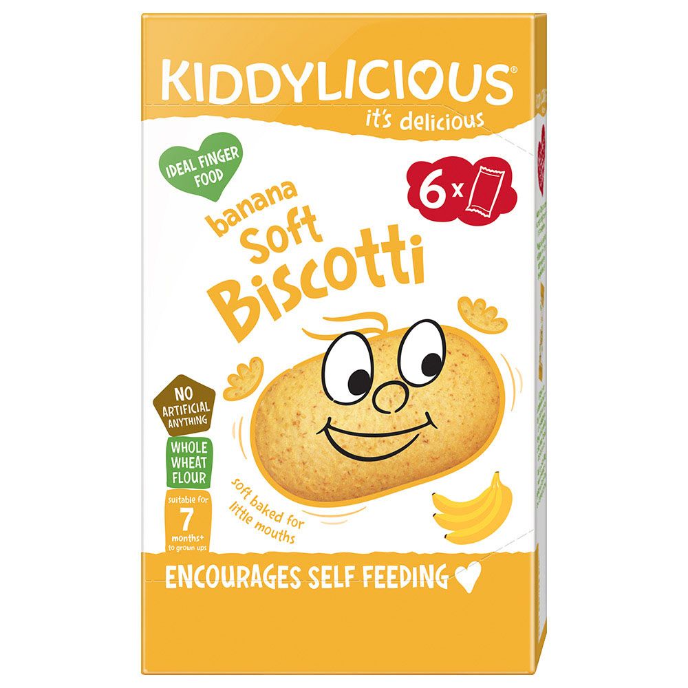 Kiddylicious - Banana Soft Biscotti