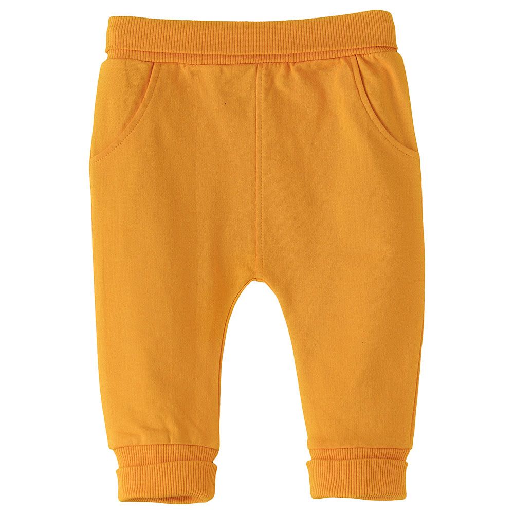 Jam - Boy's Spring And Summer Comfy Knit Cotton Joggers - Yellow