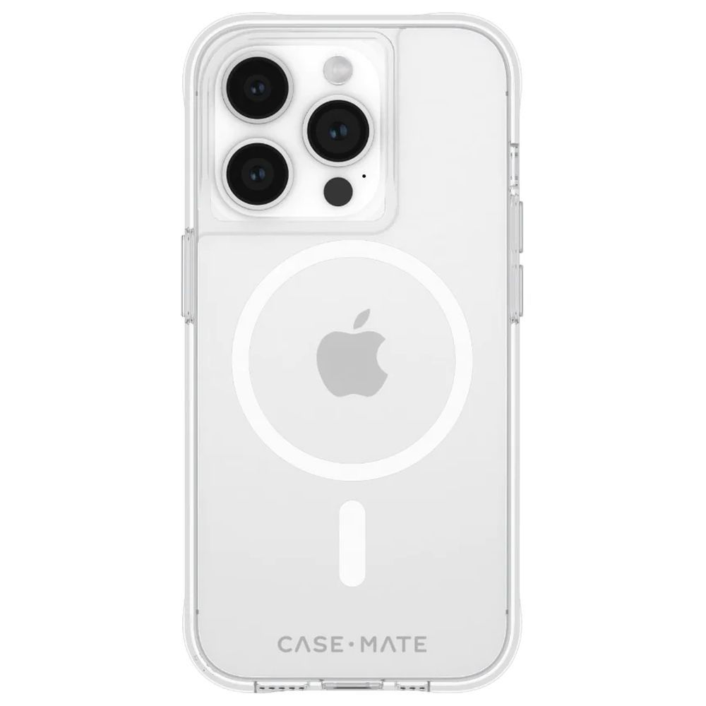 Case-Mate - iPhone 15 Pro Tough MagSafe Case 6.1-inch - Clear