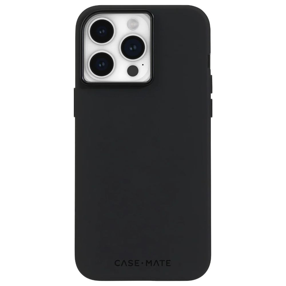 Case-Mate - iPhone 15 Pro Max Silicone MagSafe Case 6.7-inch - Black