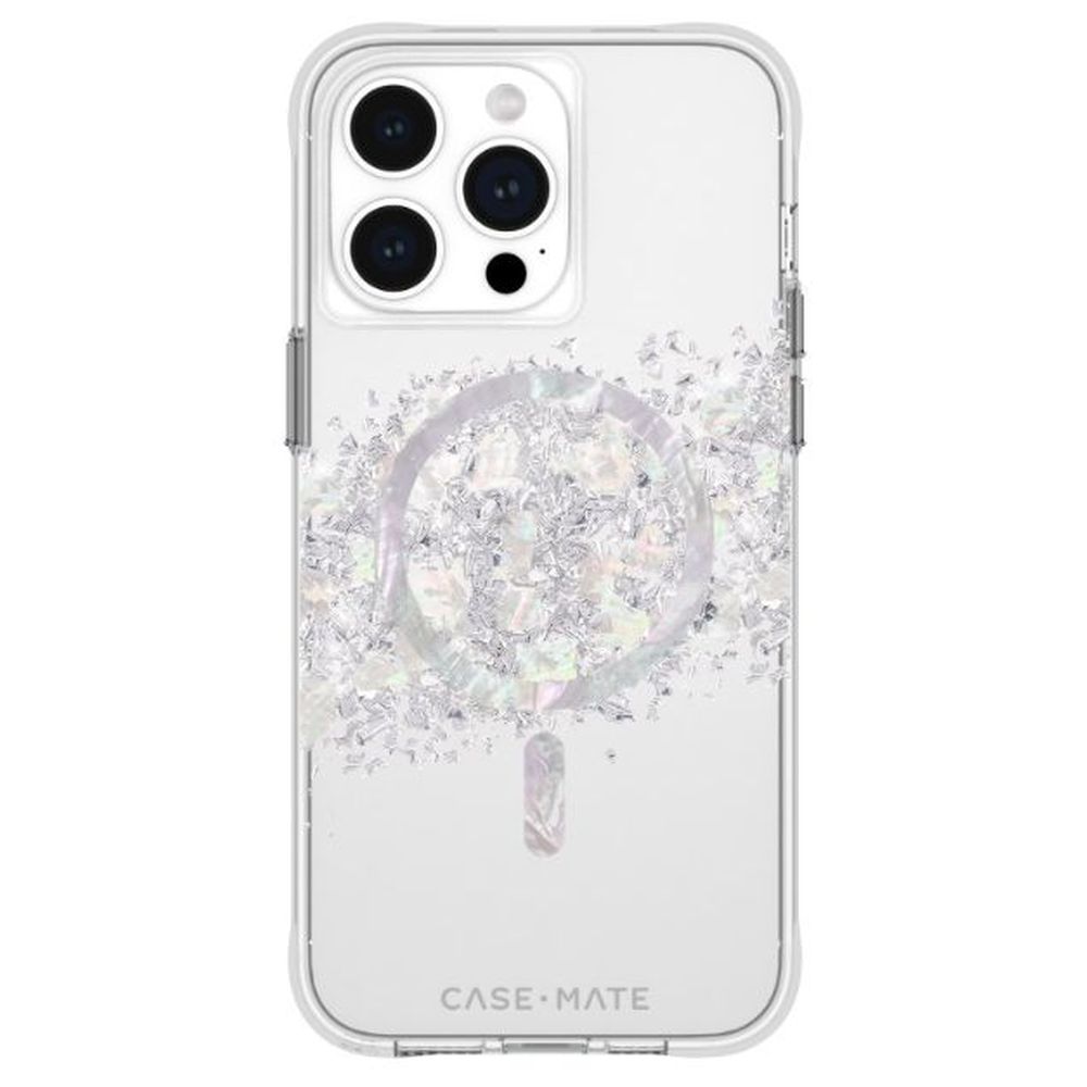 Case-Mate - iPhone 15 Pro Max Karat MagSafe Case 6.7-inch - Pearl