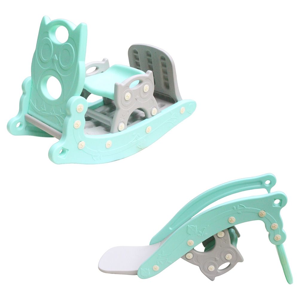 Buddiez - 2-in-1 Slide & Rockers - Light Green