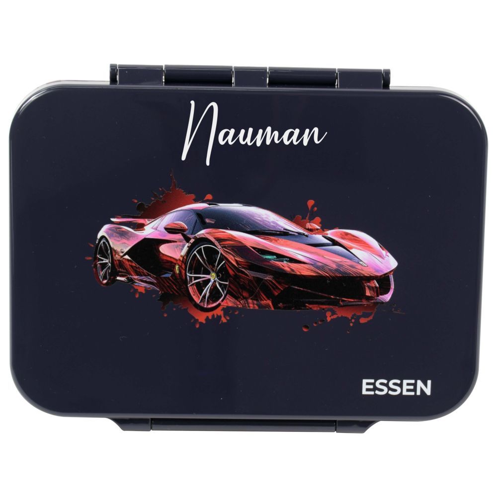 Essen - Personalized Tritan Bento Lunch Box - Car