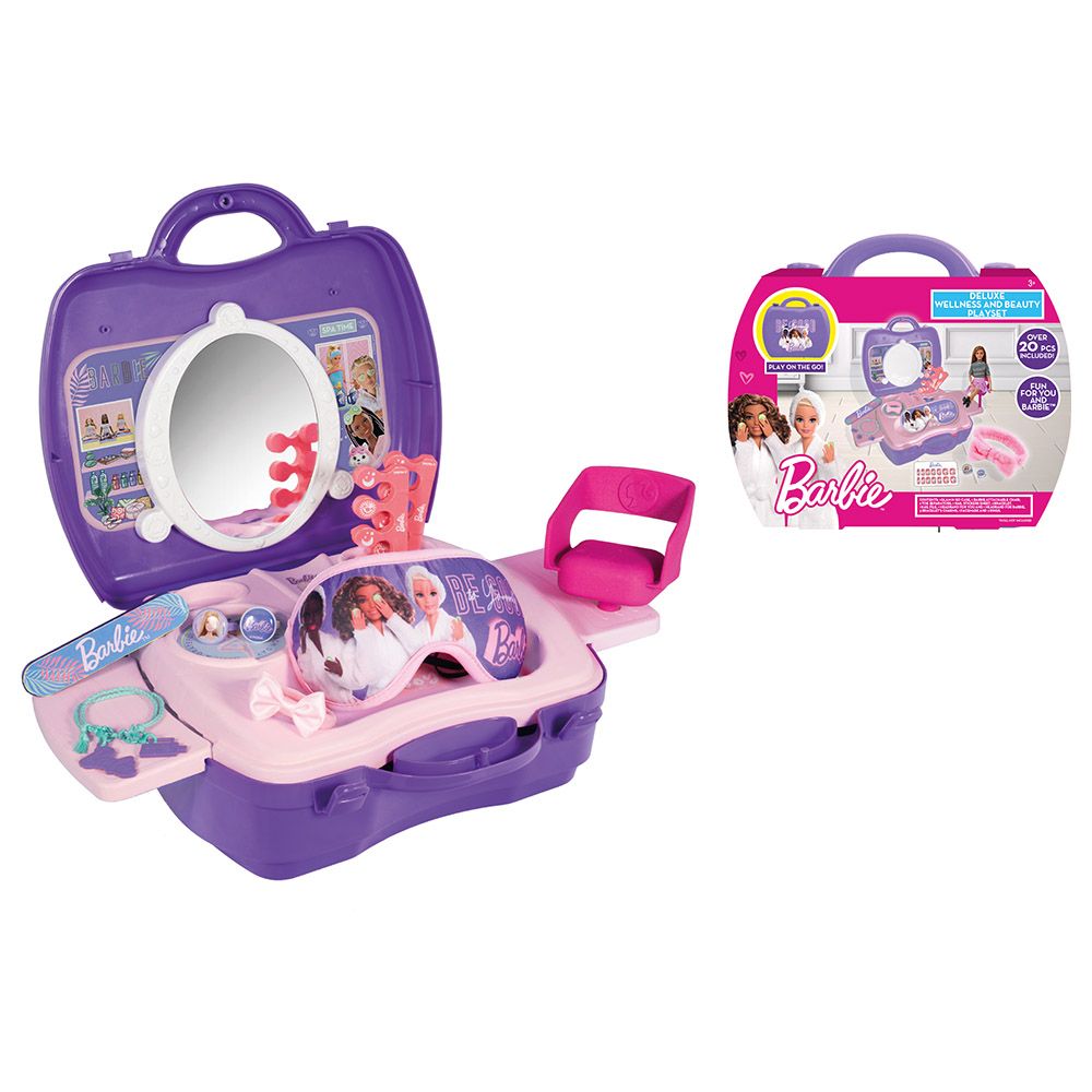 Barbie - Beauty & Glam Playset - Purple