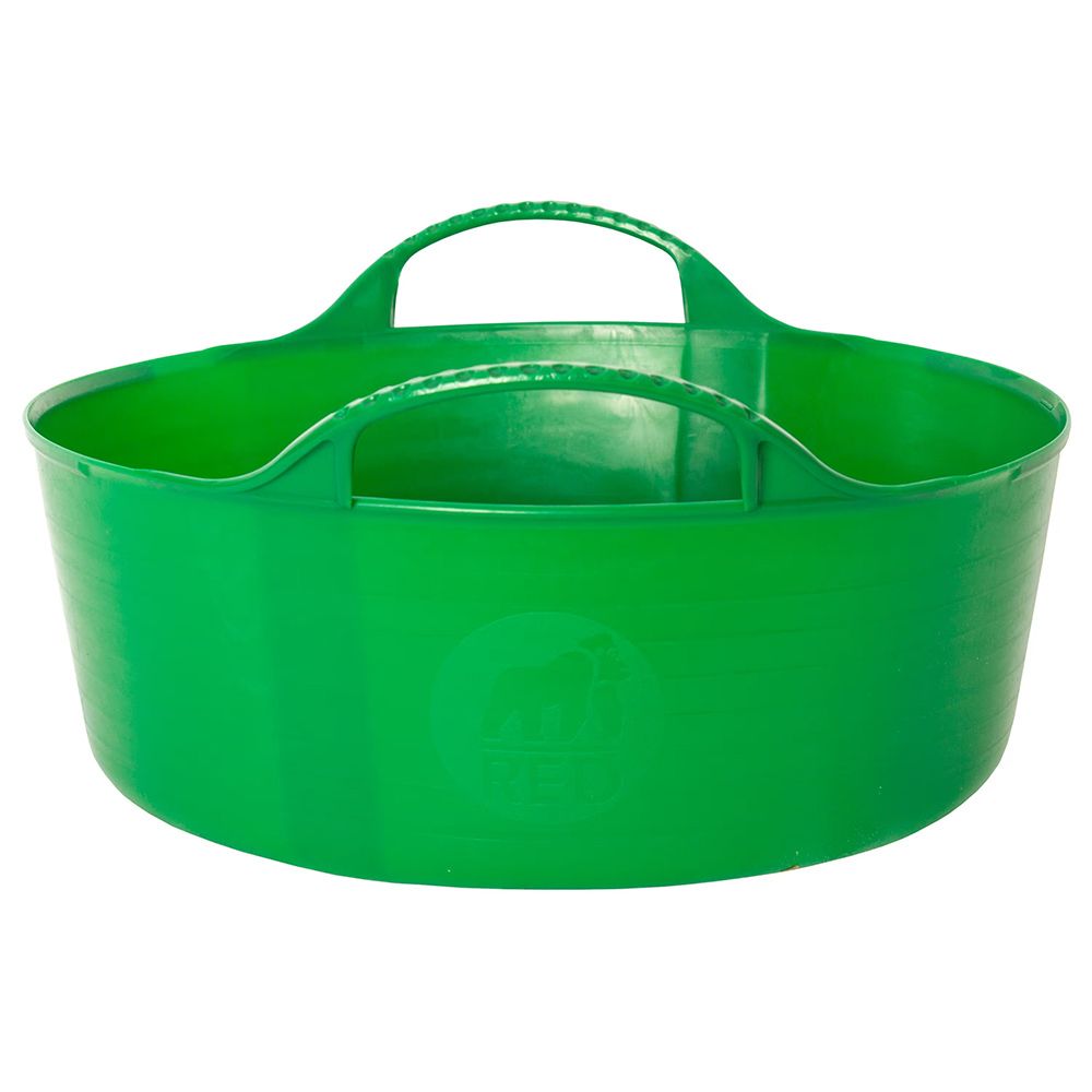 Red Gorilla - Shallow Recycled Tub - Green - Mini - 5 L