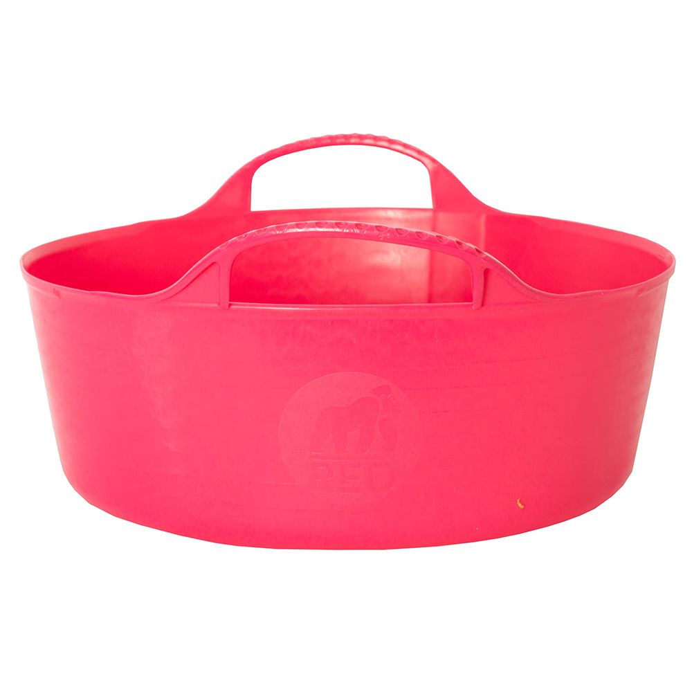 Red Gorilla - Shallow Tub With Handle - Pink - Mini - 5 L