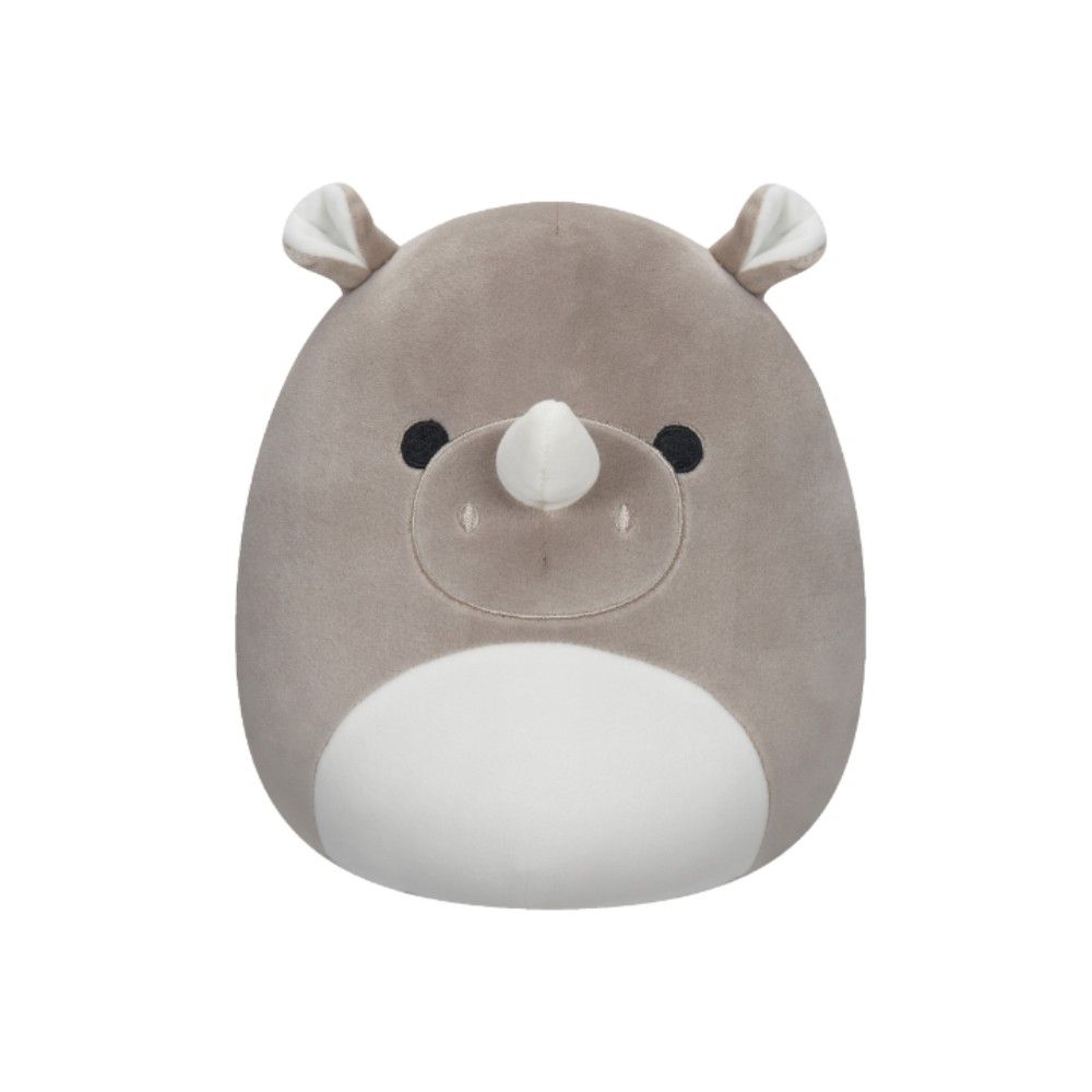 Squishmallows - Irving Rhino Plush Toy - Grey - 7.5-Inch