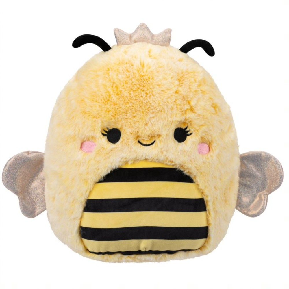 Squishmallows - Sunny Bee Fuzzamallow Plush Toy - Yellow/Black - 12-Inch