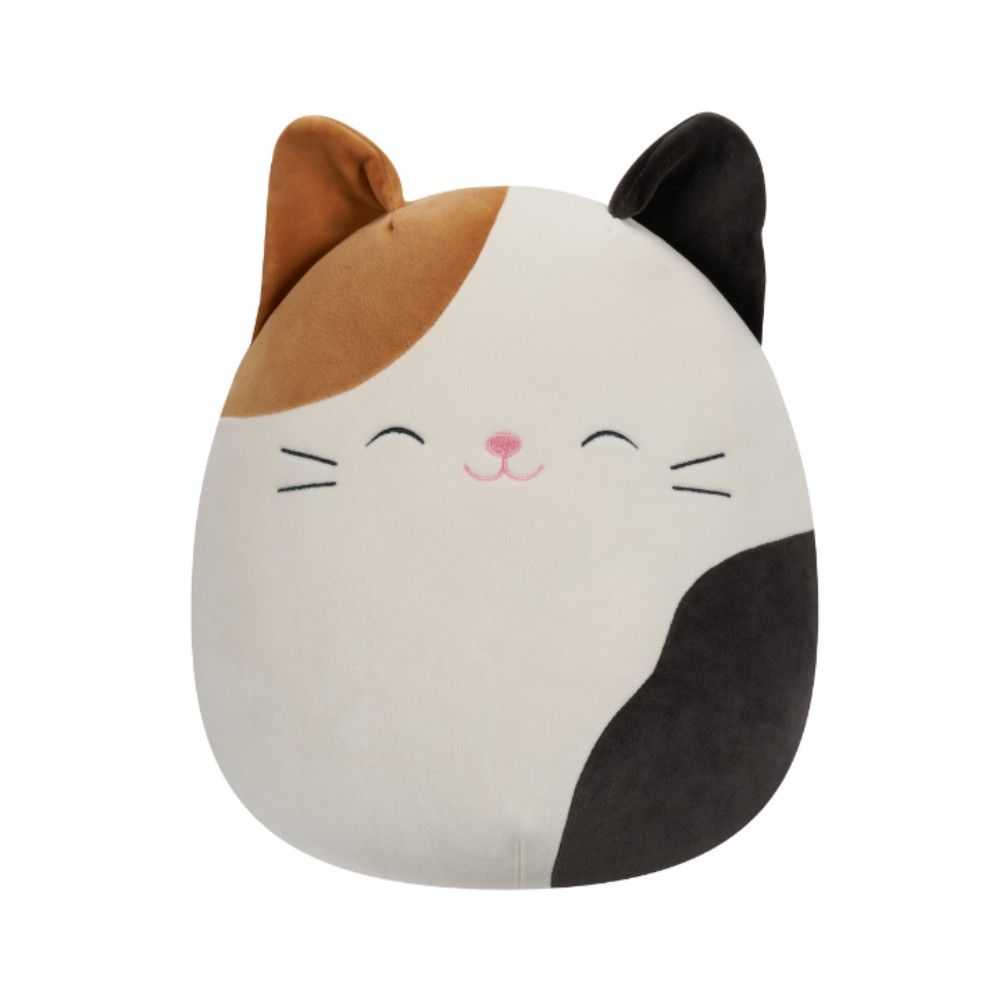 Squishmallows - Cam Calico Cat Plush Toy - Brown/White - 12-Inch