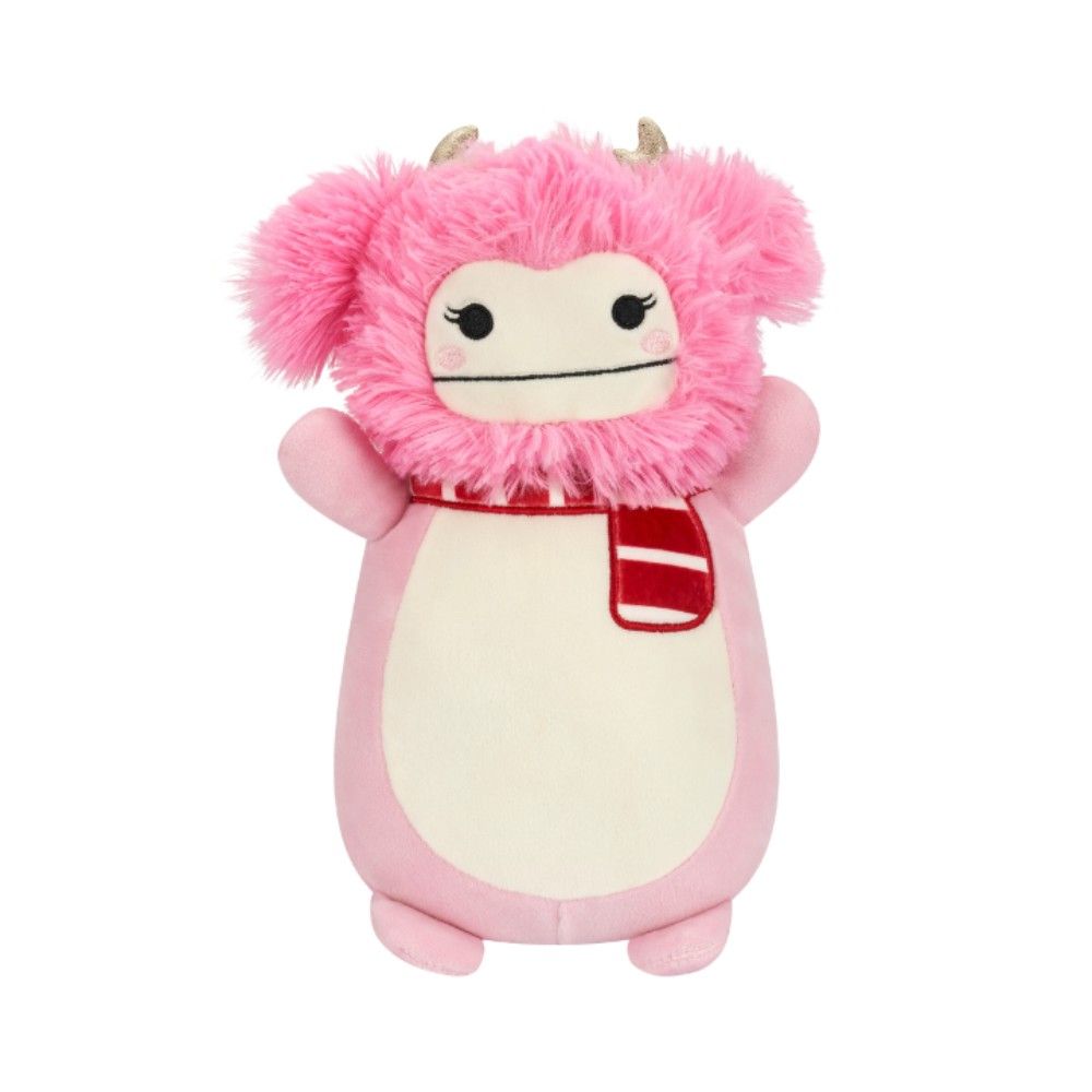 Squishmallows - Bigfoot w/ Scarf Plush Toy - Pink - 14-Inch