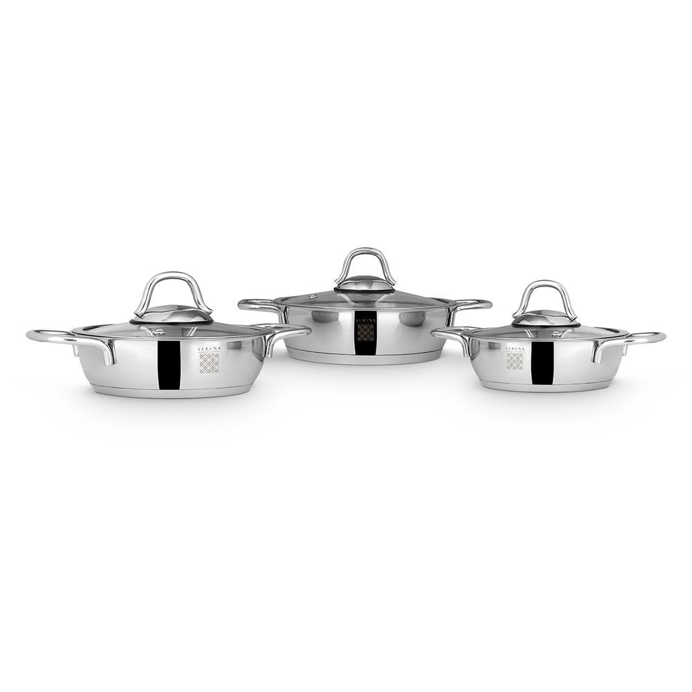 Serenk - Stainless Steel Egg Pan - 6pcs-Set