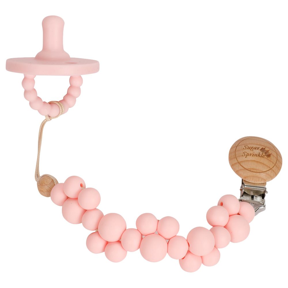 Sugar Sprinkle -  Macaron Pacifier Clip