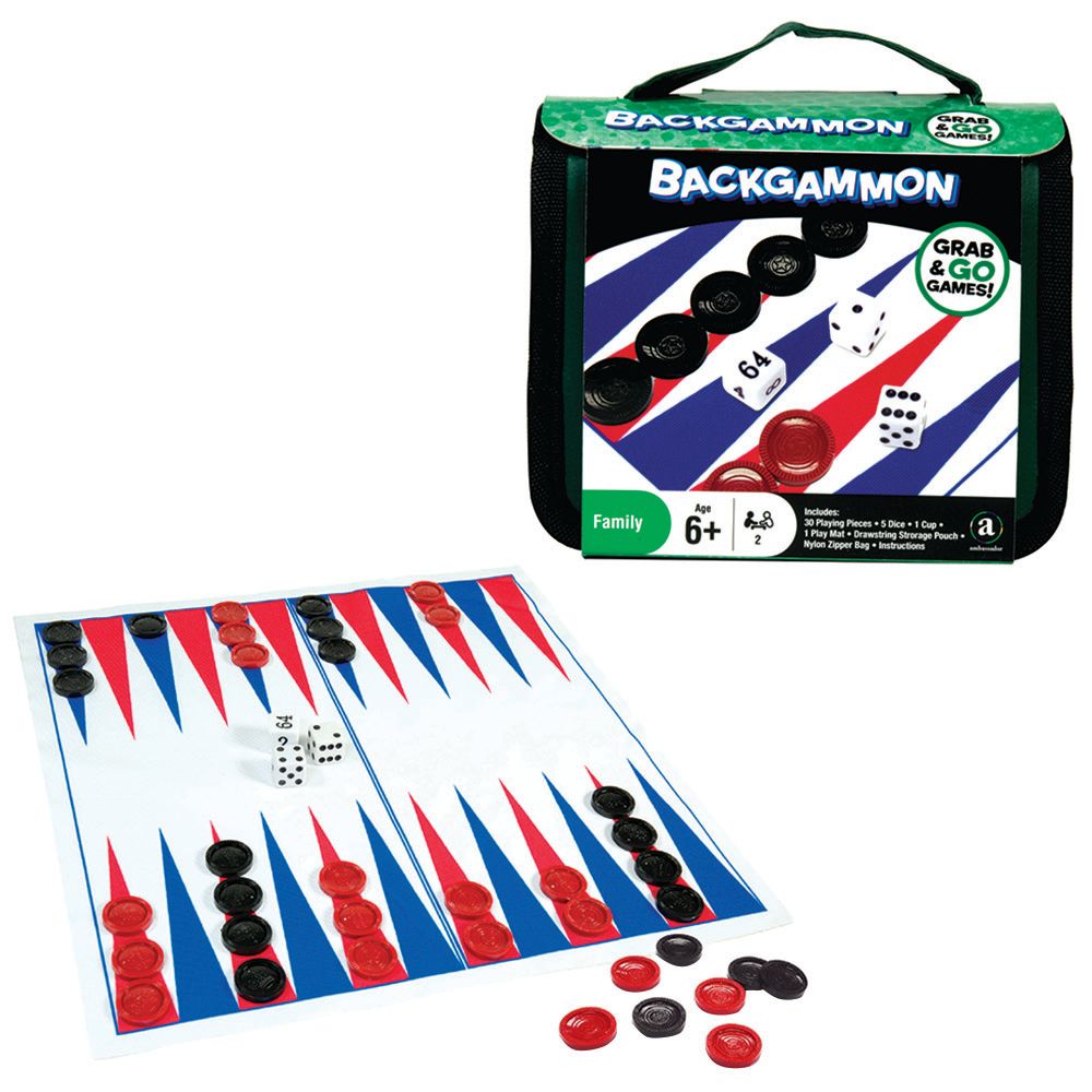 Merchant Ambassador - Grab & Go Games - Travel Backgammon