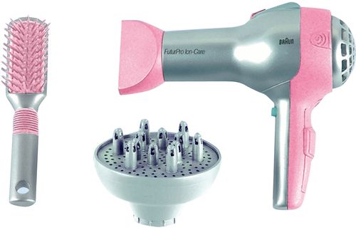 Klein Toys Braun Hair Dryer With Diffuser And Brush