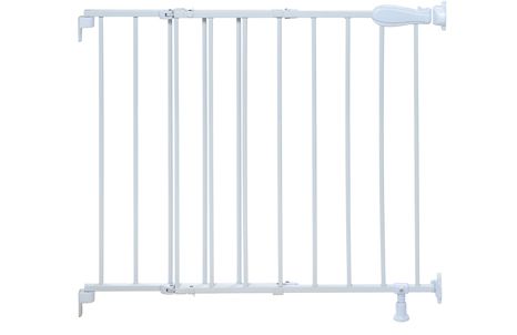 Summer Infant, Top Of Stairs Simple To Secure Metal Gate - White