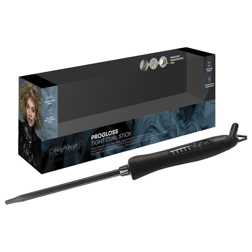 Revamp - Progloss Tight Curl Stick - Black