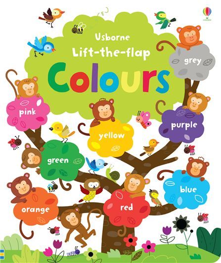 Usborne - Lift-the-flap colours