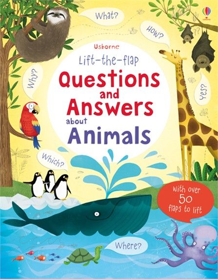 Usborne Books - Lift-the-flap Questions and Answers about Animals