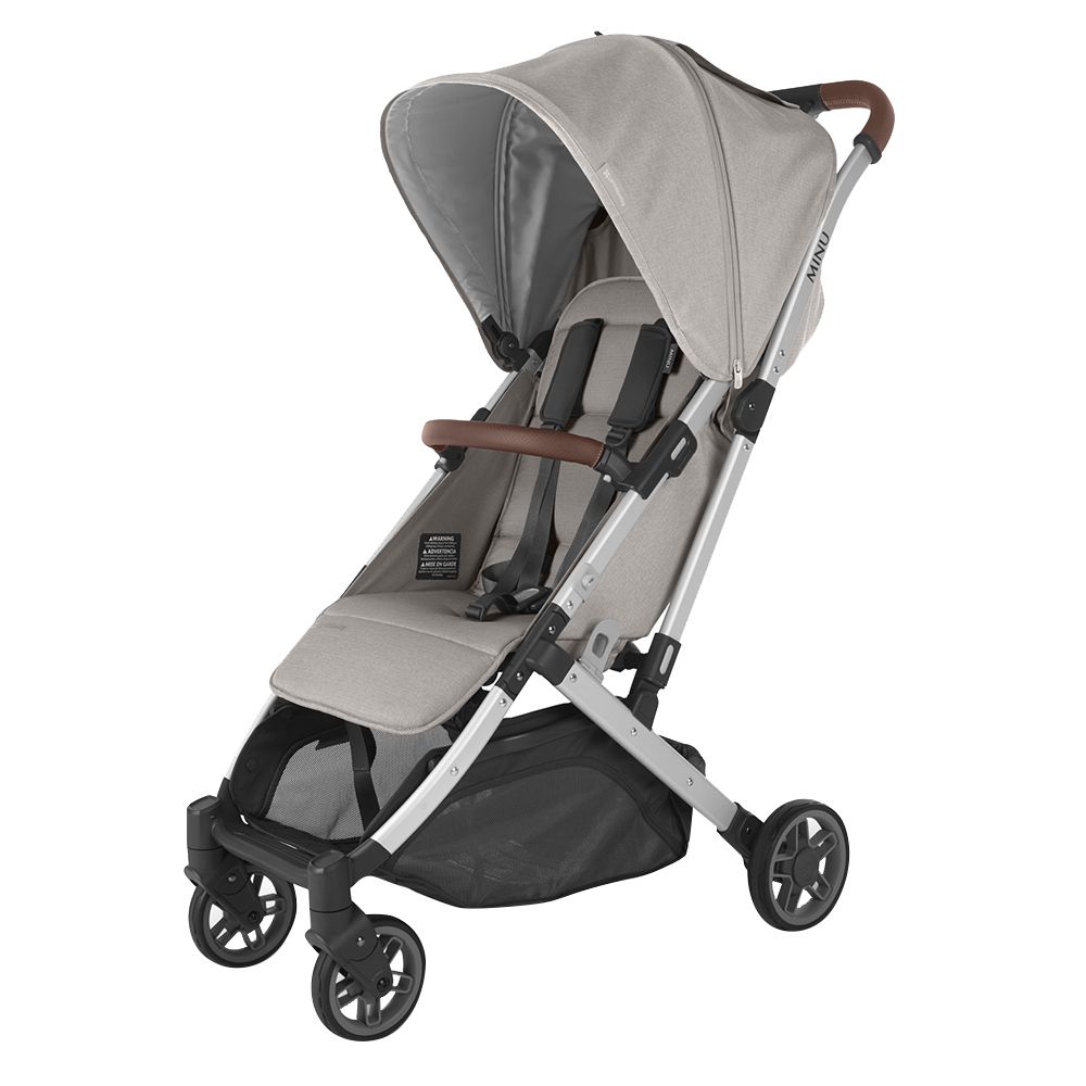 Uppababy - Minu V2 Lightweight Stroller - Stella - Grey Melange