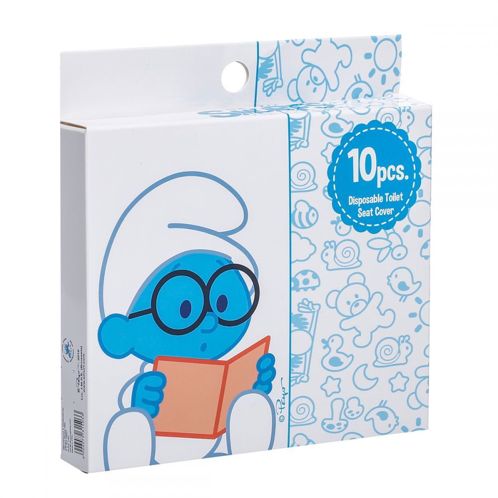 Smurf - Disposable Toilet Seat Covers, 10pcs.