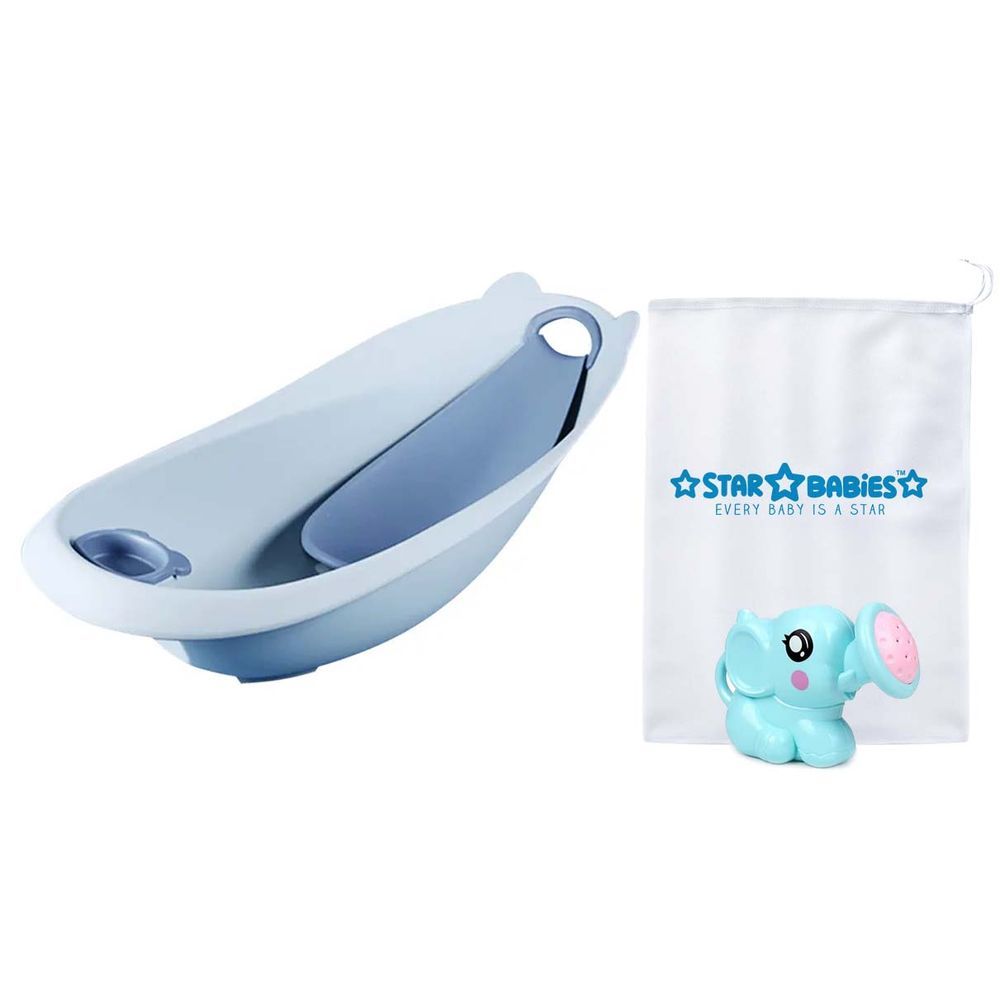 Star Babies - Smart Bath Tub w/ Kettle Toy - Blue