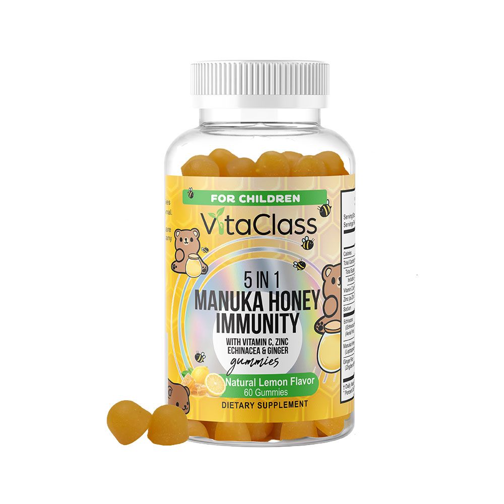 Vitaclass - 5-in-1 Manuka Honey Immunity Gummies For Chidren - 60's