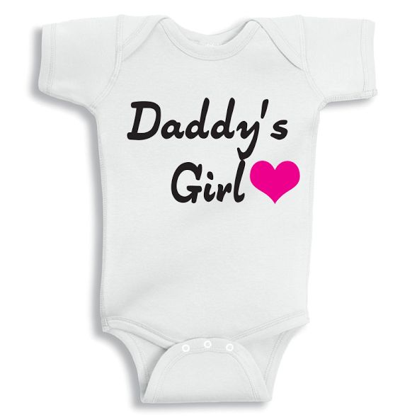 Twinkle Hands Daddy'S Girl Baby Onesie 