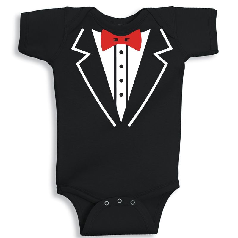 Twinkle Hands, Tuxedo Baby Onesie