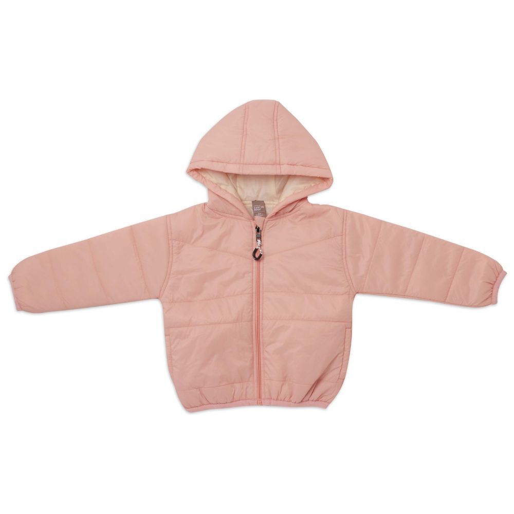 Little Kangaroos - Girl's Hooded Jacket - Peach