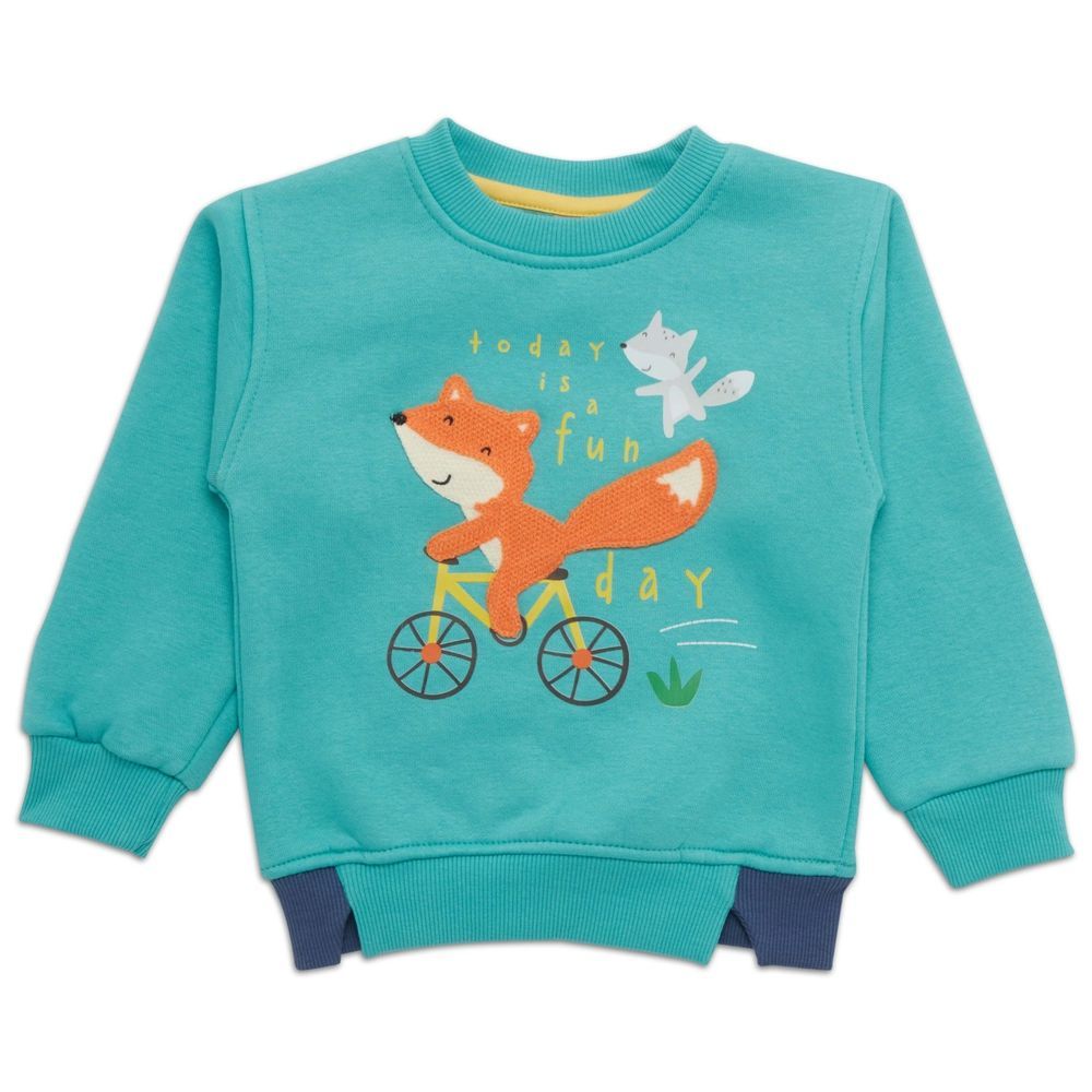 Little Kangaroos - Baby Boy's Sweatshirt - Light Green