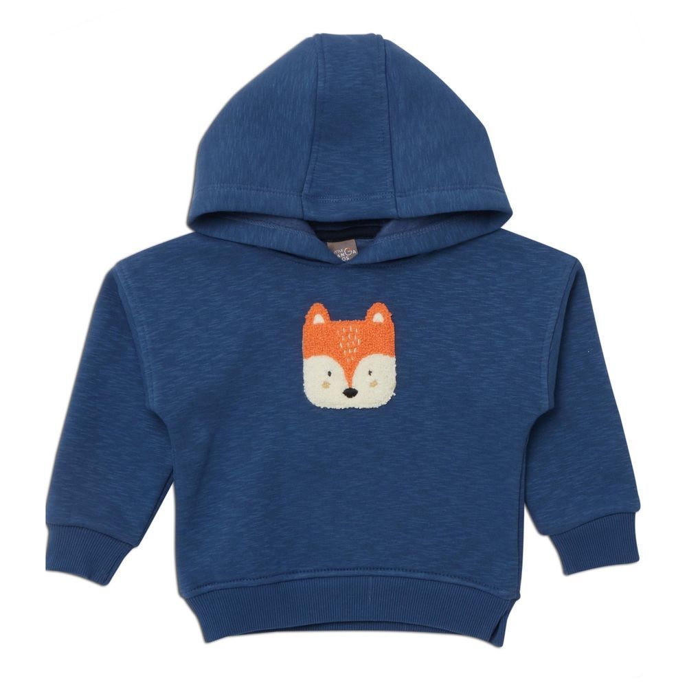 Little Kangaroos - Baby Boy's Hooded Sweatshirt - Blue