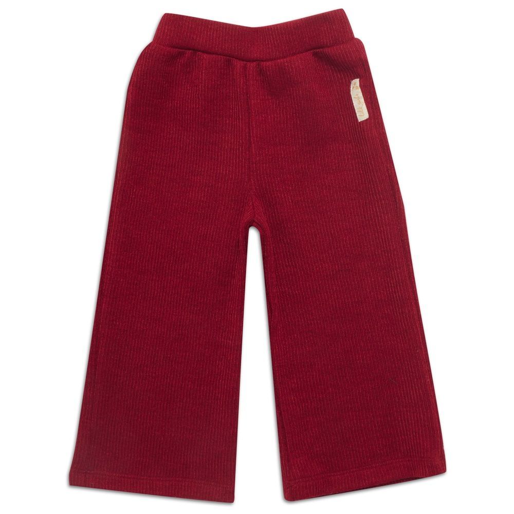 Little Kangaroos - Girl's Track Pants - Maroon