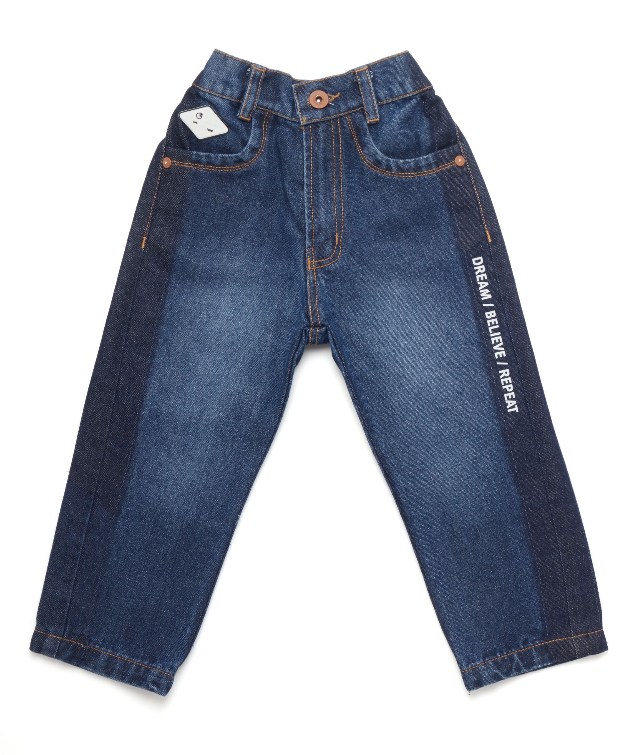 Little Kangaroos - Boy Straight Fit Jeans - Dark Blue